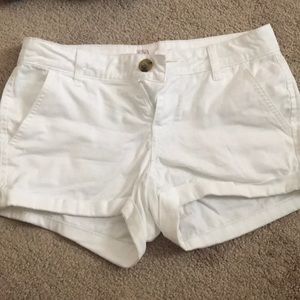 White shorts